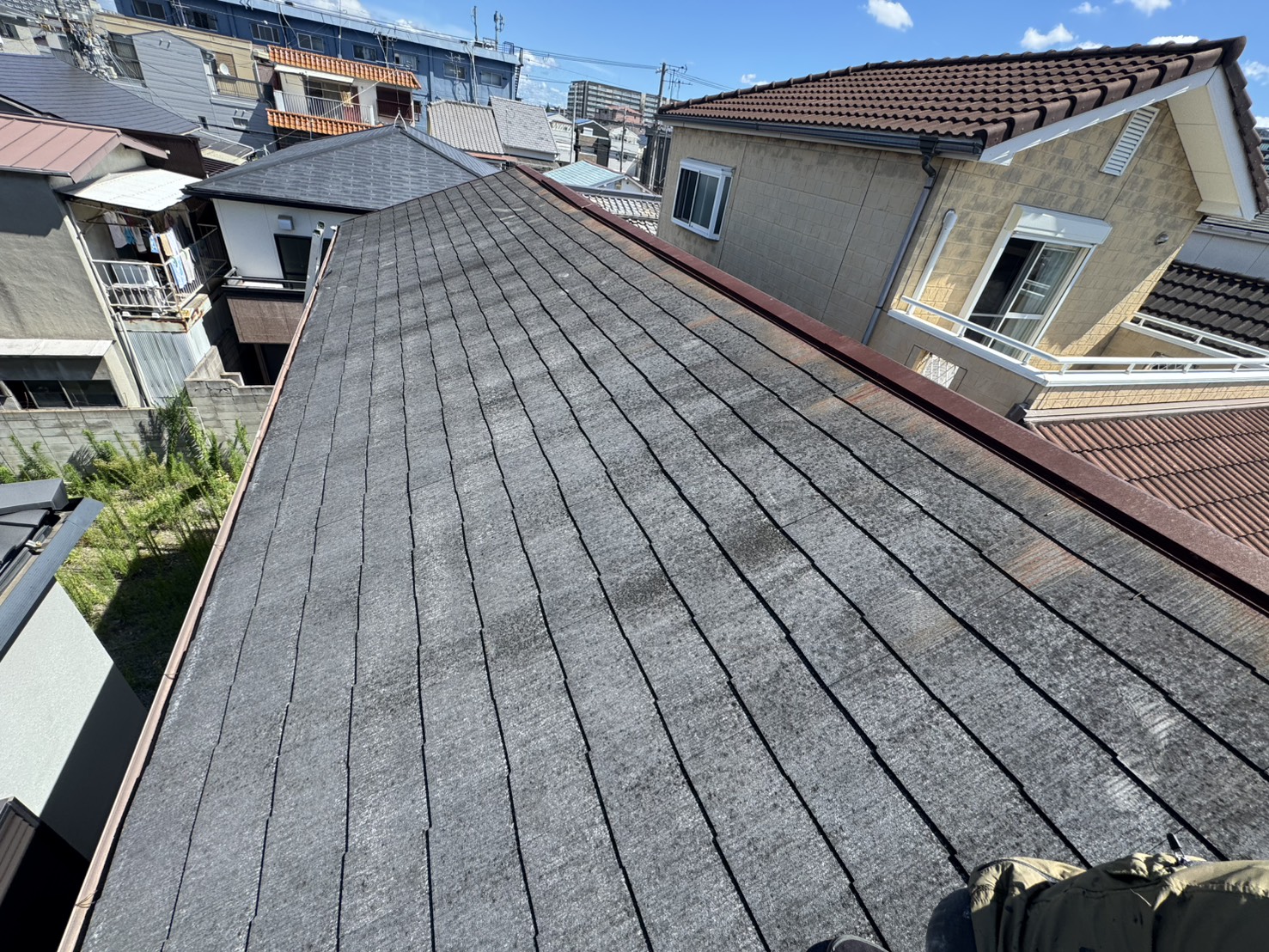 施工前の屋根の写真