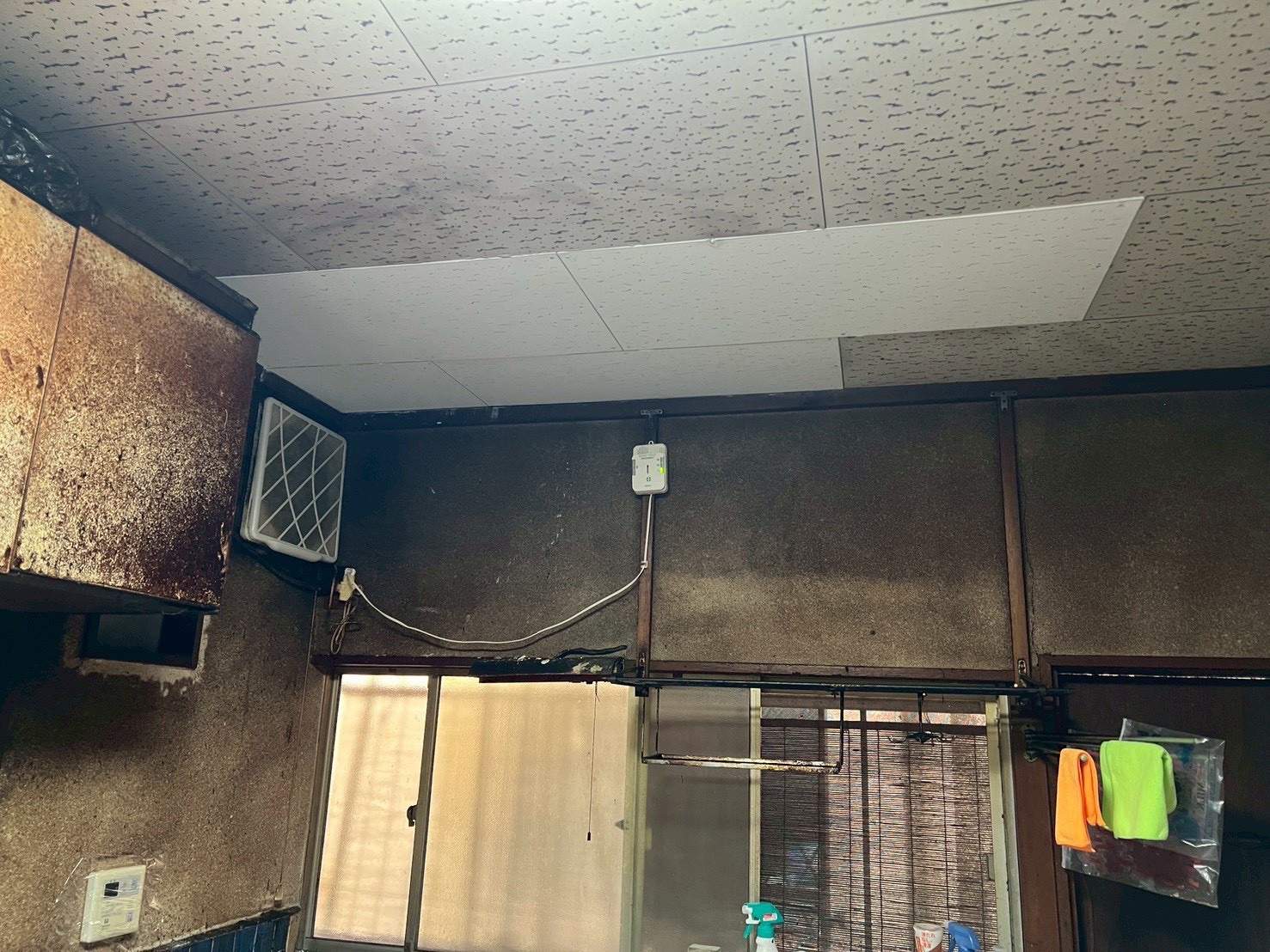 施工後の張り替えた天井